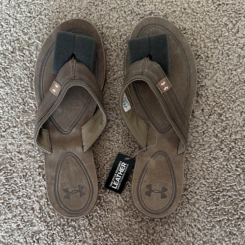 Under Armour Dark Brown Sandals